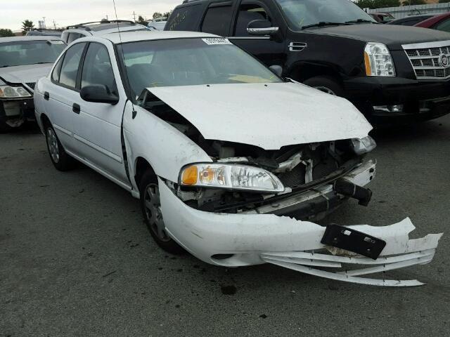 3N1CB51DX2L582056 - 2002 NISSAN SENTRA WHITE photo 1