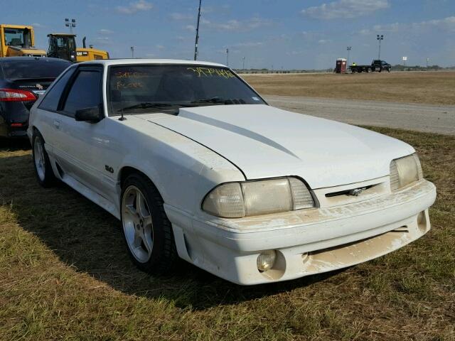 1FACP42E0LF116010 - 1990 FORD MUSTANG WHITE photo 1