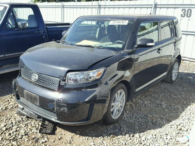 JTLKE50E681031783 - 2008 SCION XB BLACK photo 2