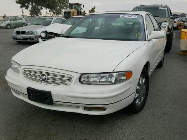 2G4WB55K321175339 - 2002 BUICK REGAL LS WHITE photo 2