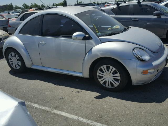 3VWBK21C43M431267 - 2003 VOLKSWAGEN NEW BEETLE ვერცხლისფერი ფოტო 9