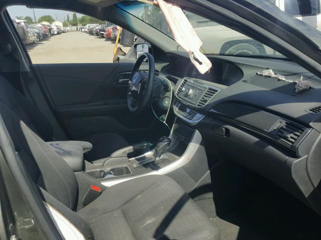 1HGCR2F53FA110403 - 2015 HONDA ACCORD SPO Жасыл фото 5