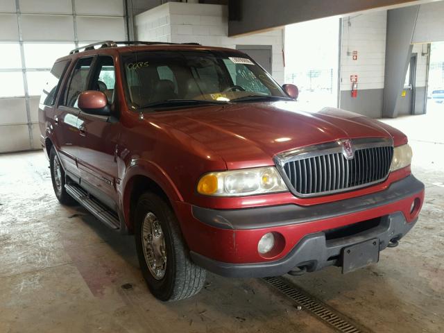 5LMPU28L5XLJ09407 - 1999 LINCOLN NAVIGATOR 红色 照片 1