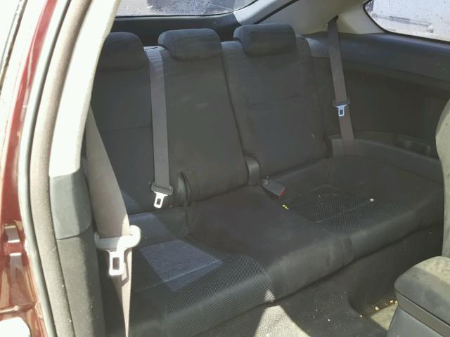 JTKDE177650028591 - 2005 TOYOTA SCION TC 栗色 照片 6