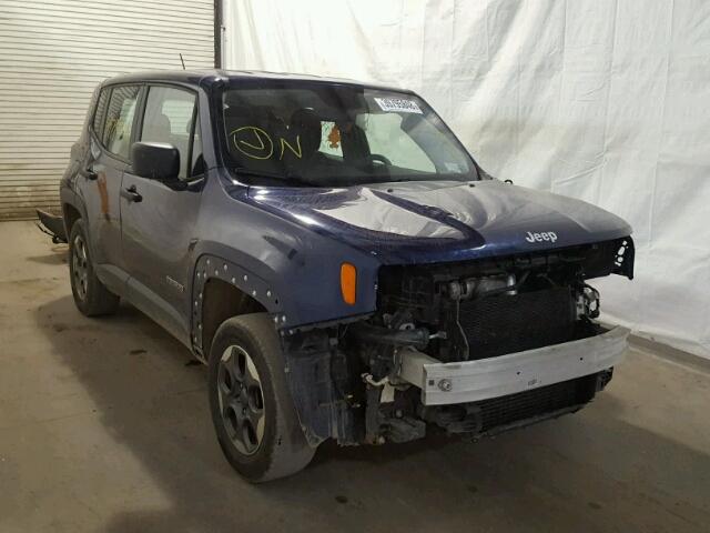ZACCJBAW8GPC70977 - 2016 JEEP RENEGADE S Mavi foto 1