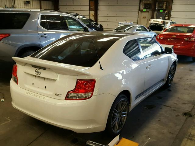 JTKJF5C77D3057060 - 2013 TOYOTA SCION TC 白色 照片 4
