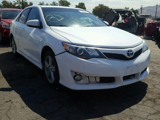 4T1BF1FK1DU651928 - 2013 TOYOTA CAMRY L WHITE photo 1