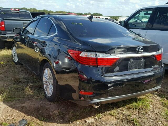 JTHBK1GG4F2171583 - 2015 LEXUS ES BLACK photo 3