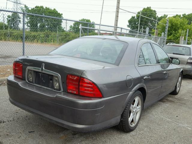 1LNHM87AX2Y681465 - 2002 LINCOLN LS 灰色 照片 4