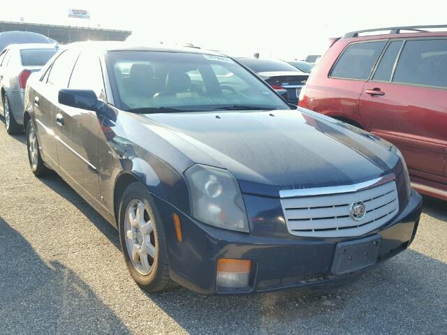 1G6DM57T270132497 - 2007 CADILLAC CTS BLUE photo 1