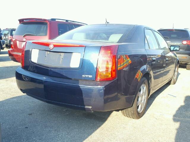 1G6DM57T270132497 - 2007 CADILLAC CTS BLUE photo 4