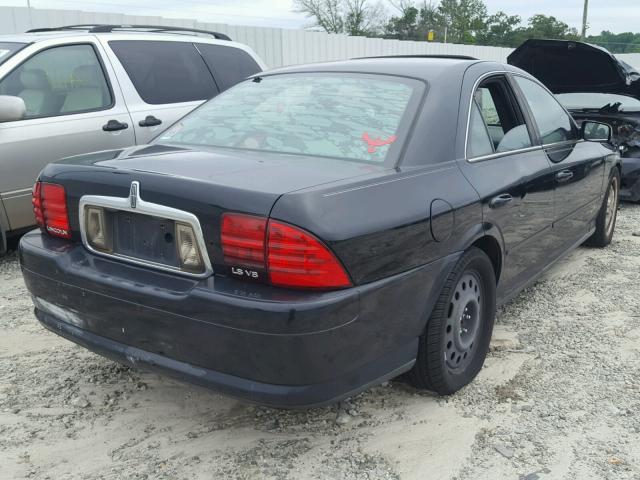 1LNHM87A91Y660315 - 2001 LINCOLN LS BLACK photo 4