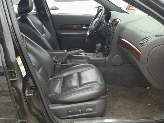 1LNHM87A91Y660315 - 2001 LINCOLN LS BLACK photo 5