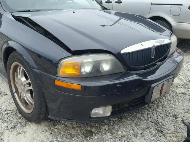 1LNHM87A91Y660315 - 2001 LINCOLN LS BLACK photo 9