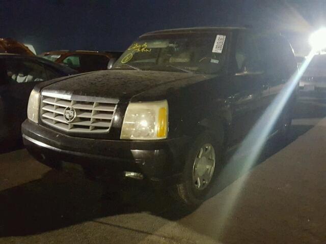 1GYEK63N52R106365 - 2002 CADILLAC ESCALADE L BLACK photo 2