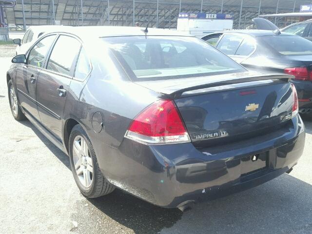 2G1WG5E37D1183745 - 2013 CHEVROLET IMPALA LT GRAY photo 3