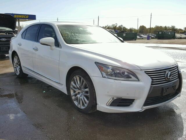 JTHBL5EF4F5135812 - 2015 LEXUS LS WHITE photo 1