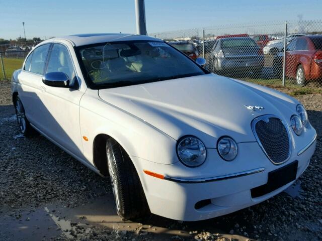 SAJWA01A88FN88559 - 2008 JAGUAR S-TYPE WHITE photo 1