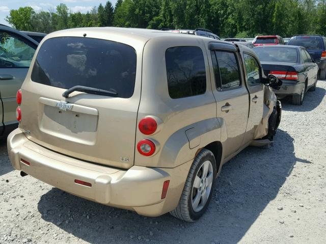 3GNDA13D08S595849 - 2008 CHEVROLET HHR LS თაფლისფერი ფოტო 4
