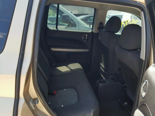 3GNDA13D08S595849 - 2008 CHEVROLET HHR LS თაფლისფერი ფოტო 6