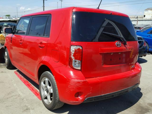 JTLZE4FE1FJ076661 - 2015 TOYOTA SCION XB Қызыл фото 3