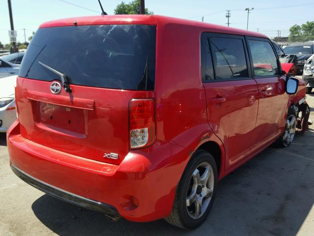 JTLZE4FE1FJ076661 - 2015 TOYOTA SCION XB Қызыл фото 4