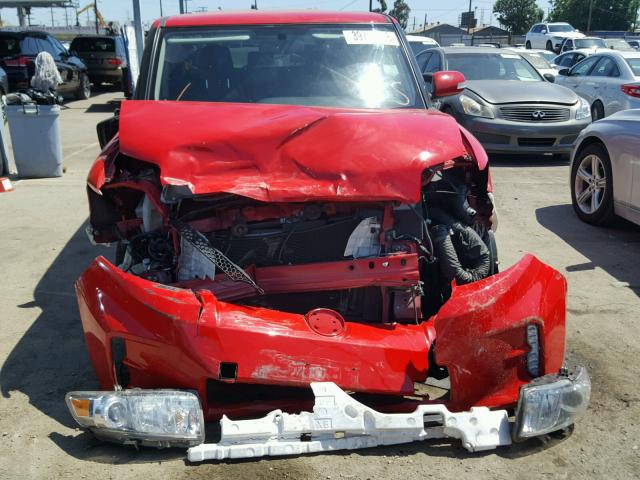 JTLZE4FE1FJ076661 - 2015 TOYOTA SCION XB Қызыл фото 9