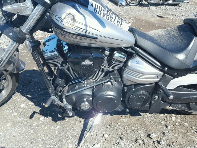 JYAVP27E5CA015408 - 2012 YAMAHA XV1900 CU SILVER photo 7