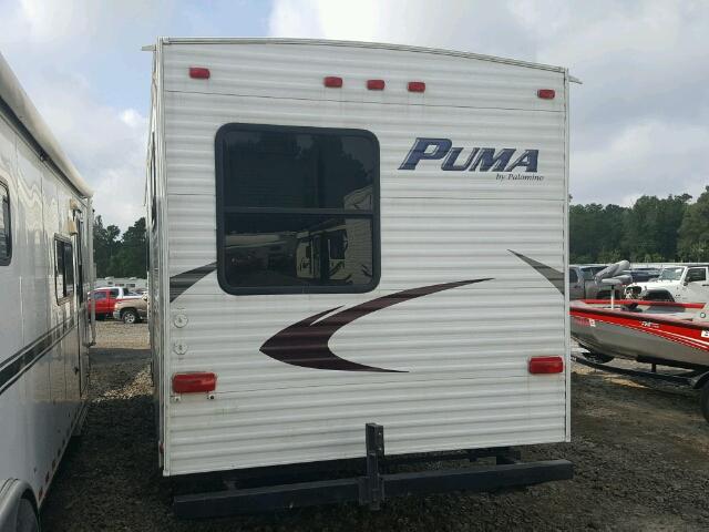 4X4TPUG22BP030077 - 2011 PUMA PALOMINO WHITE photo 6