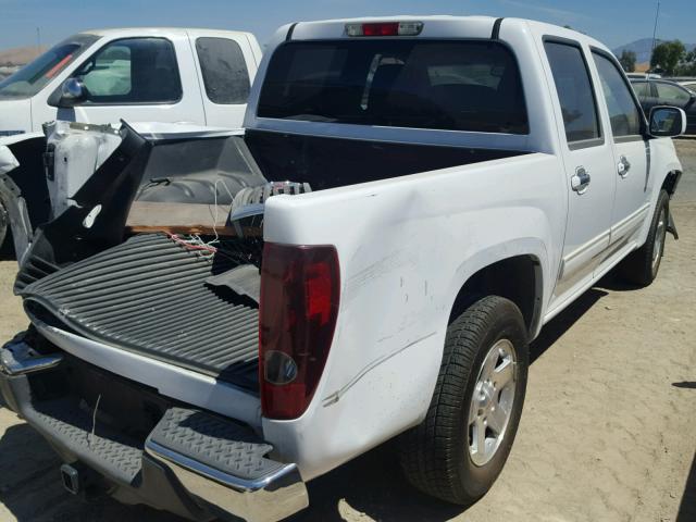 1GTD5MFE3C8118594 - 2012 GMC CANYON SLE WHITE photo 4