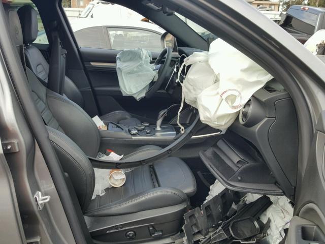 ZASFAKNN6J7B61220 - 2018 ALFA ROMEO STELVIO TI GRAY photo 5