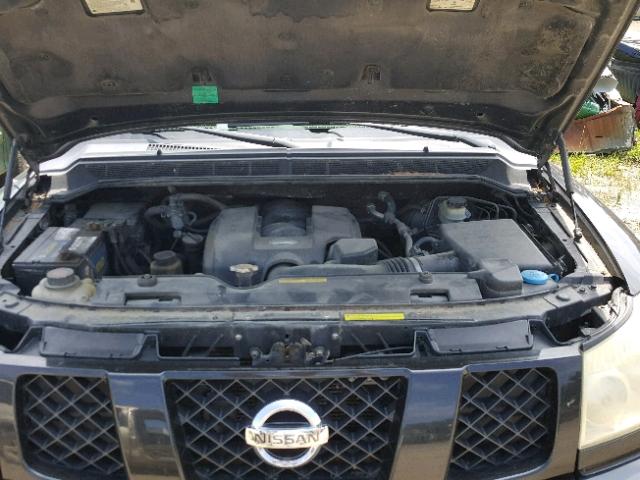 1N6AA07B44N524380 - 2004 NISSAN TITAN XE BLACK photo 7