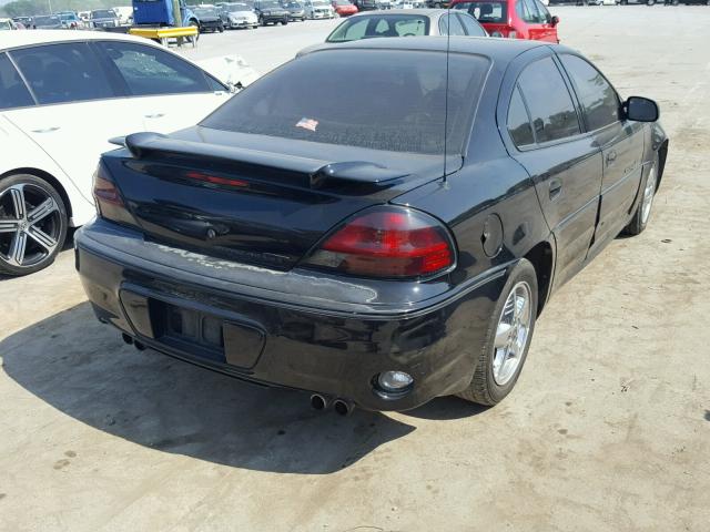 1G2NW52E3YM761897 - 2000 PONTIAC GRAND AM G BLACK photo 4