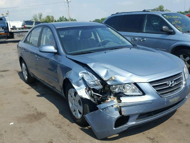 5NPET4AC5AH642912 - 2010 HYUNDAI SONATA BLUE photo 1