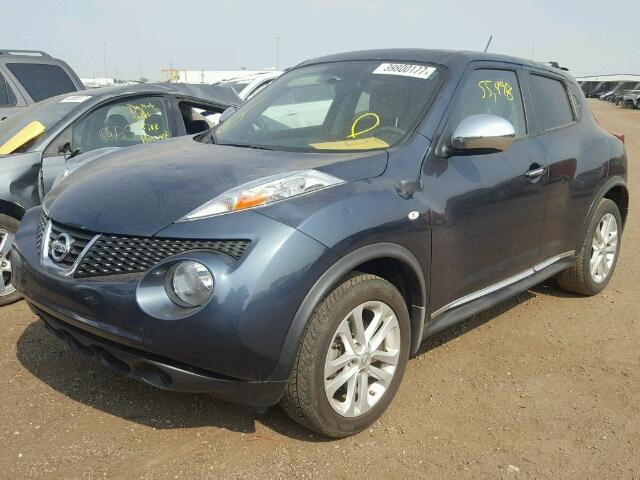 JN8AF5MRXDT212874 - 2013 NISSAN JUKE S BLACK photo 2