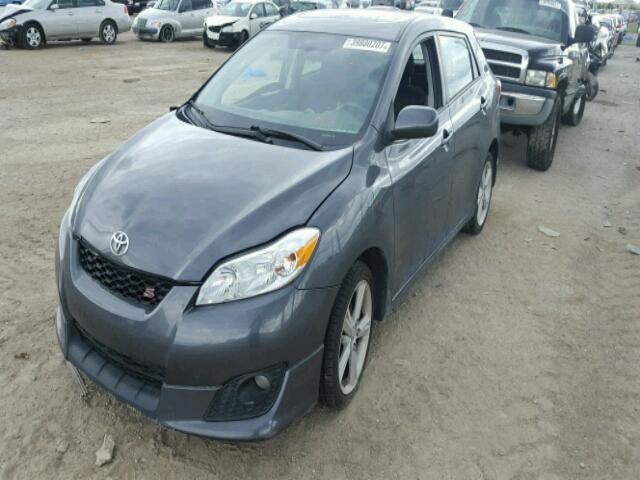 2T1LE40E99C005394 - 2009 TOYOTA COROLLA MA GRAY photo 2