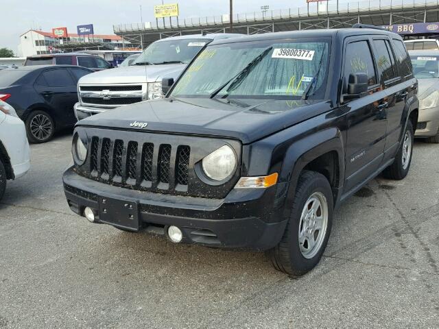 1C4NJPBA3GD727590 - 2016 JEEP PATRIOT SP BLACK photo 2