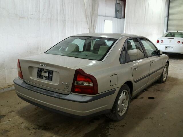 YV1TS90D111178049 - 2001 VOLVO S80 T6 TAN photo 4