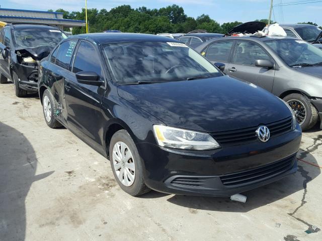 3VW1K7AJ9DM411976 - 2013 VOLKSWAGEN JETTA BASE Սև լուսանկար 1