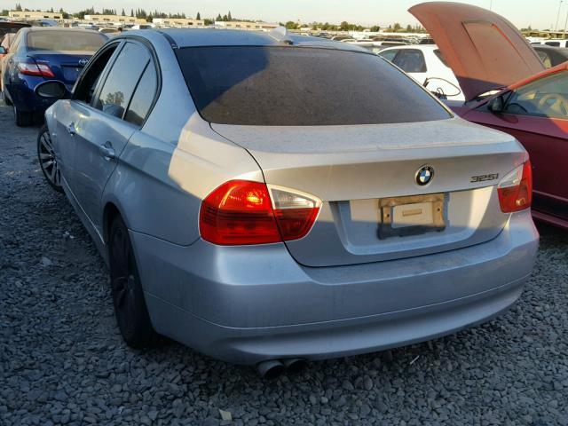 WBAVB17576NK35317 - 2006 BMW 325 I AUTO SILVER photo 3