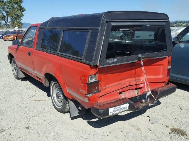 JT4RN81R6L0054847 - 1990 TOYOTA PICKUP RED photo 3