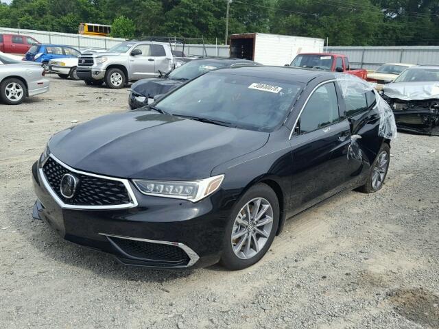 19UUB1F31JA010570 - 2018 ACURA TLX BLACK photo 2