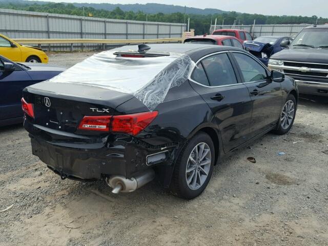 19UUB1F31JA010570 - 2018 ACURA TLX BLACK photo 4