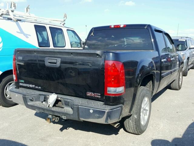 3GTP1VE08BG102274 - 2011 GMC SIERRA C15 BLACK photo 4