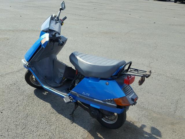 3H1HF0300LD501643 - 1990 HONDA CH80 BLUE photo 3