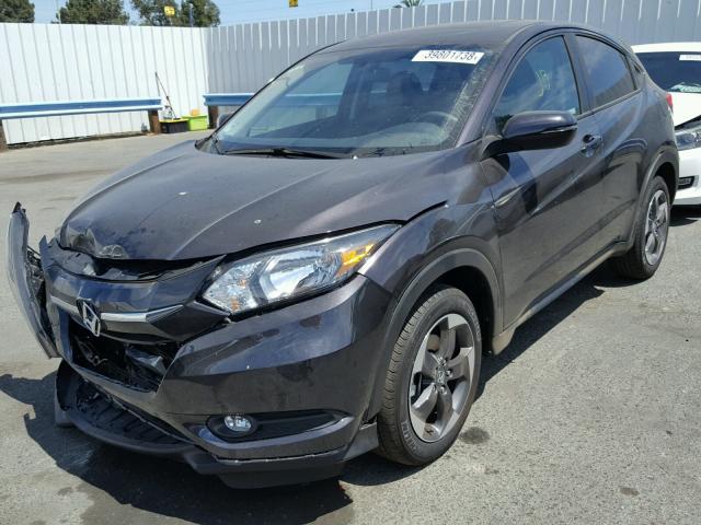 3CZRU5H55JM712537 - 2018 HONDA HR-V EX BLACK photo 2