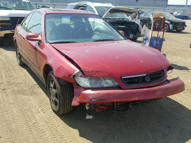 19UYA1256VL005175 - 1997 ACURA 2.2CL MAROON photo 1