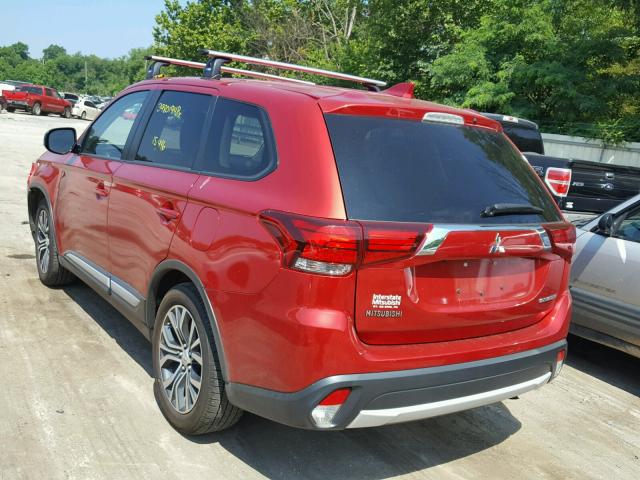 JA4AD2A38HZ030281 - 2017 MITSUBISHI OUTLANDER Qırmızı foto 3