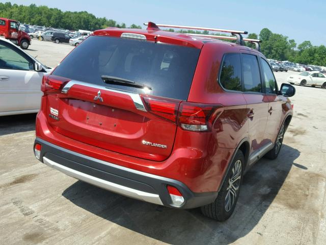 JA4AD2A38HZ030281 - 2017 MITSUBISHI OUTLANDER Qırmızı foto 4