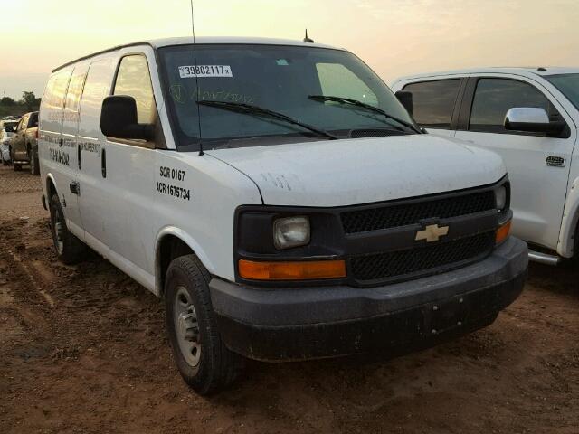 1GCWGFCA1E1128018 - 2014 CHEVROLET EXPRESS G2 WHITE photo 1